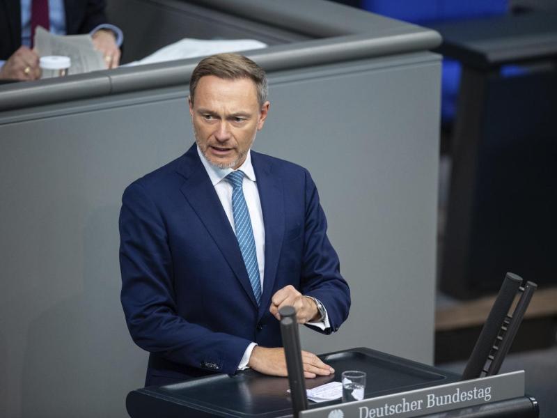 Finanzminister Lindner.