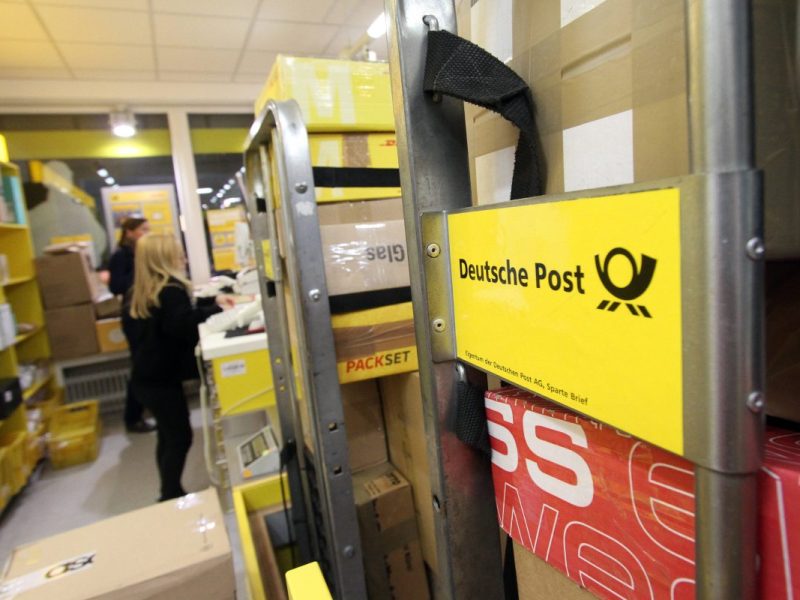 Ein Paket sorgte bei der Deutschen Post für Aufruhr. (Symbolfoto)