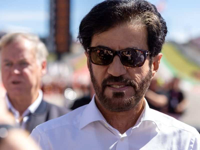 Formel 1: Der FIA-Präsident macht ernst.