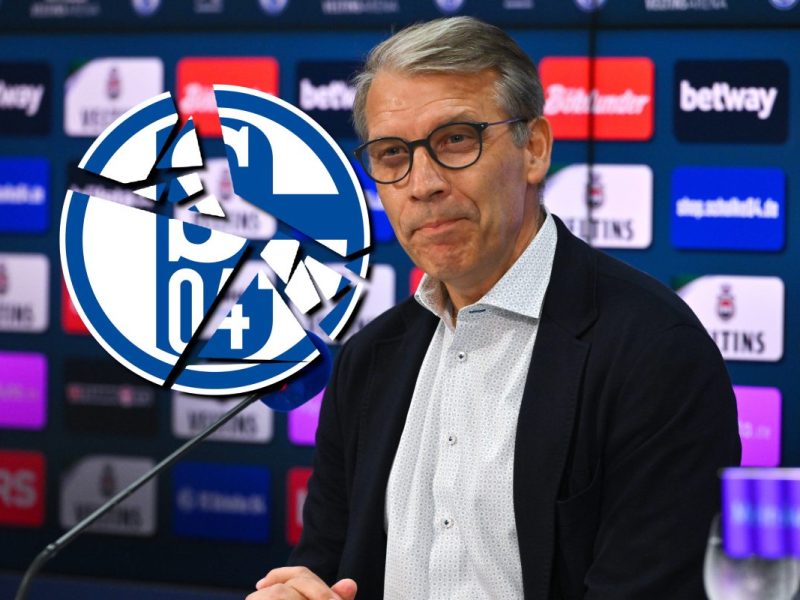FC Schalke 04: Das war es mit Peter Knäbel.