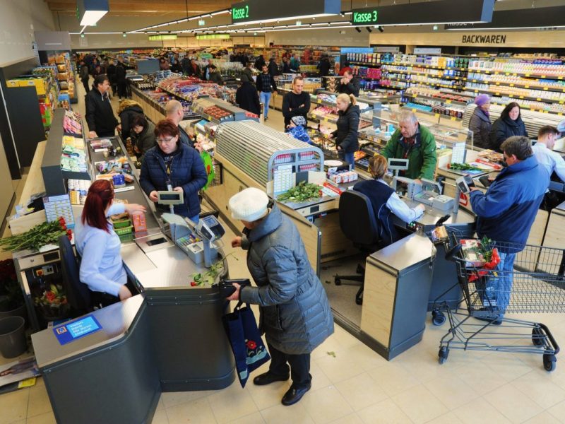 Wie viel Bargeld an den Kasse von Aldi und Co. ist erlaubt?