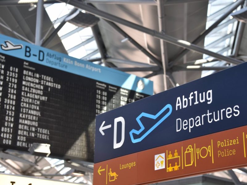 Flughafen Köln/Bonn rechnet mit Passagier-Ansturm.
