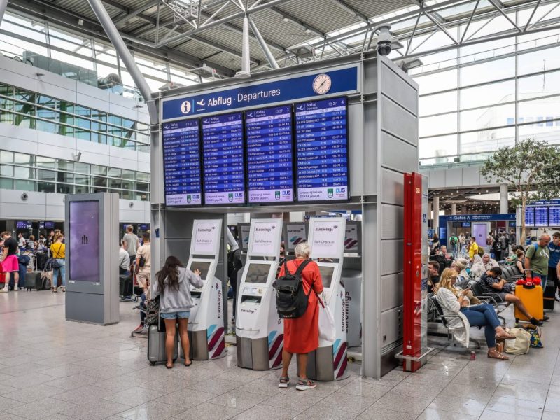 Der Flughafen Düsseldorf kündigt eine große Änderung an.