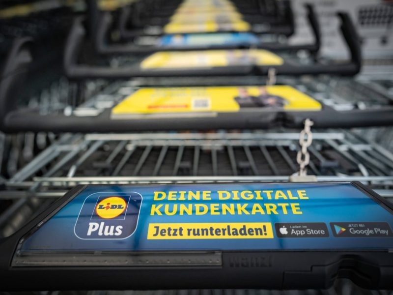 Lidl-Einkaufswagen