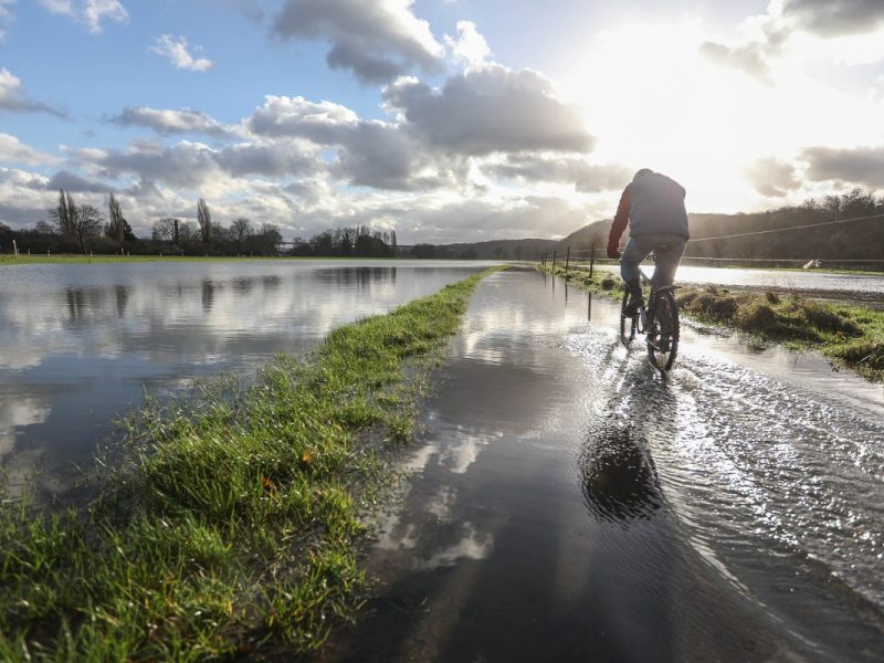 Das Wetter in NRW sorgte zuletzt für Überschwemmungen.