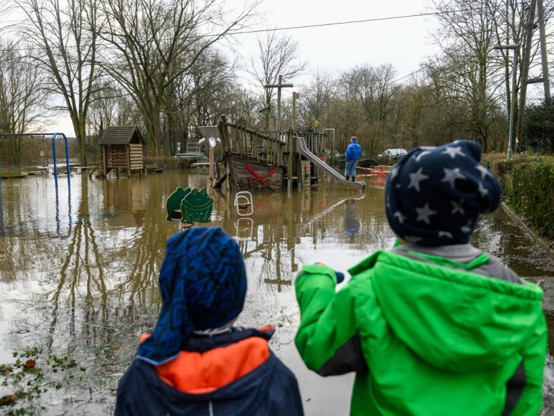 Das Wetter in NRW könnte im neuen Jahr für eine massive Hochwasserwelle sorgen.