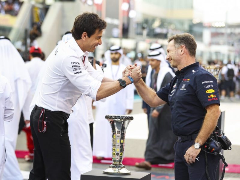 Formel 1: Toto Wolff und Christian Horner.