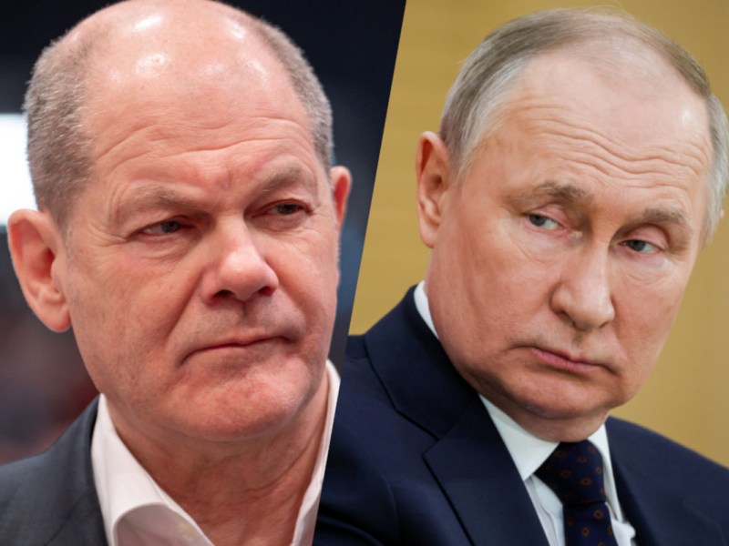 Scholz: Krieg gegen Putin 2024?