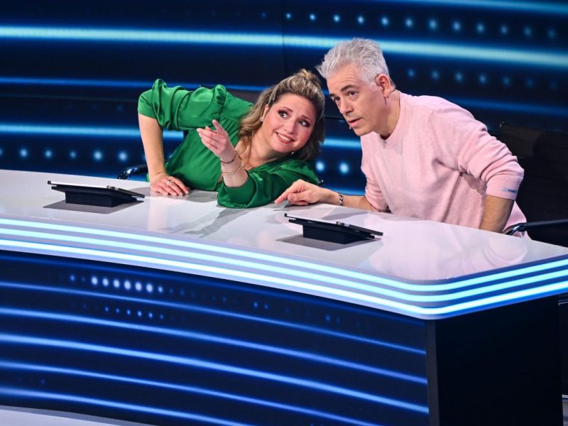 1 Prozent Quiz - Caroline Frier und Michael Mittermeier