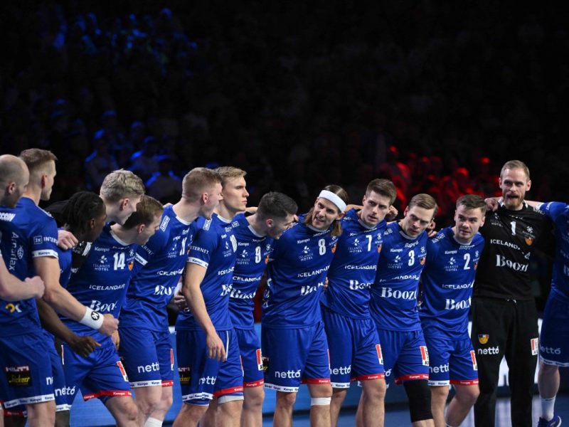 Handball EM Deutschland Island