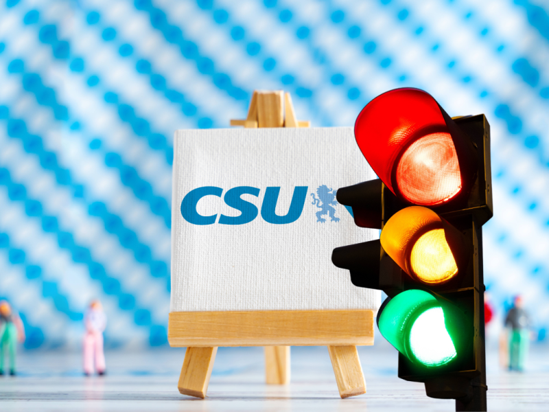 Auch CSU-Politiker verbreiteten das Gerücht um die Ampel.
