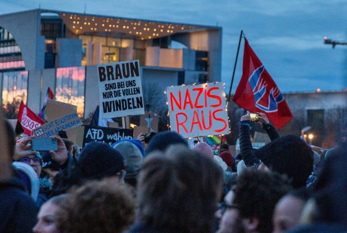 Anti-AfD-Demo in Berlin