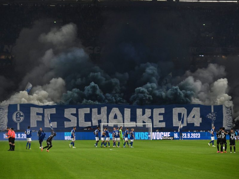 Die Fans des FC Schalke 04 sorgen wieder für Verblüffen.