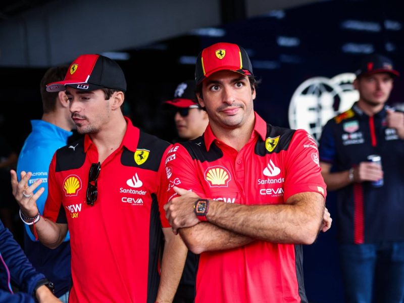 Formel 1 Sainz Leclerc Ferrari