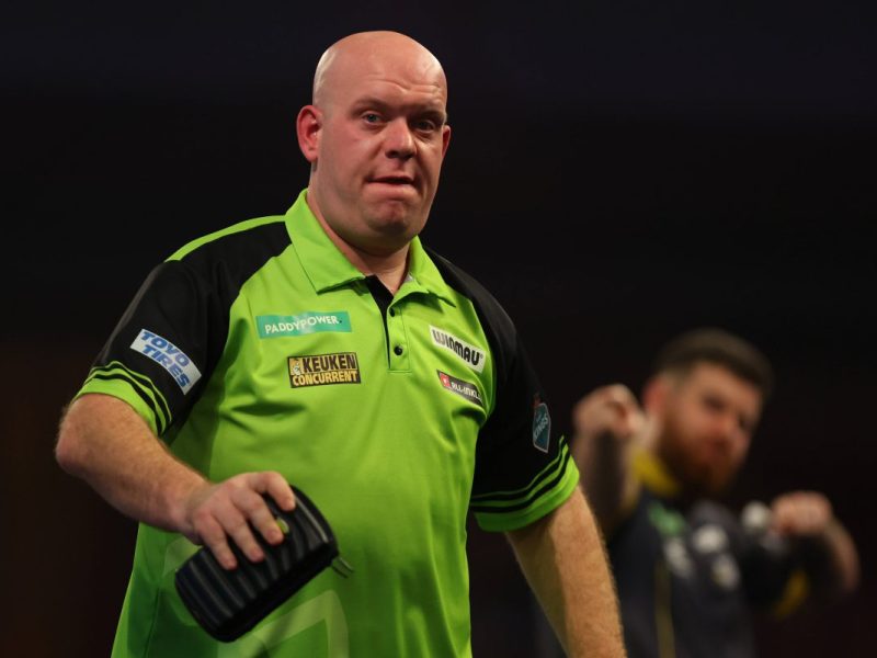Darts WM 2024 Michael van Gerwen