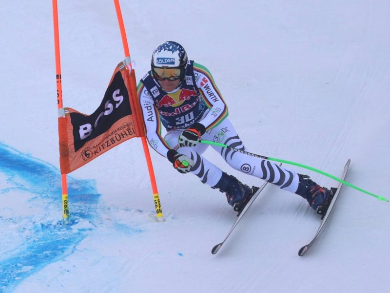 Abfahrt in Kitzbühel