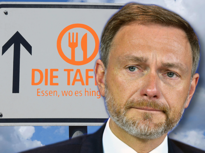 Kritik vom Tafel-Verband an Christian Lindner.