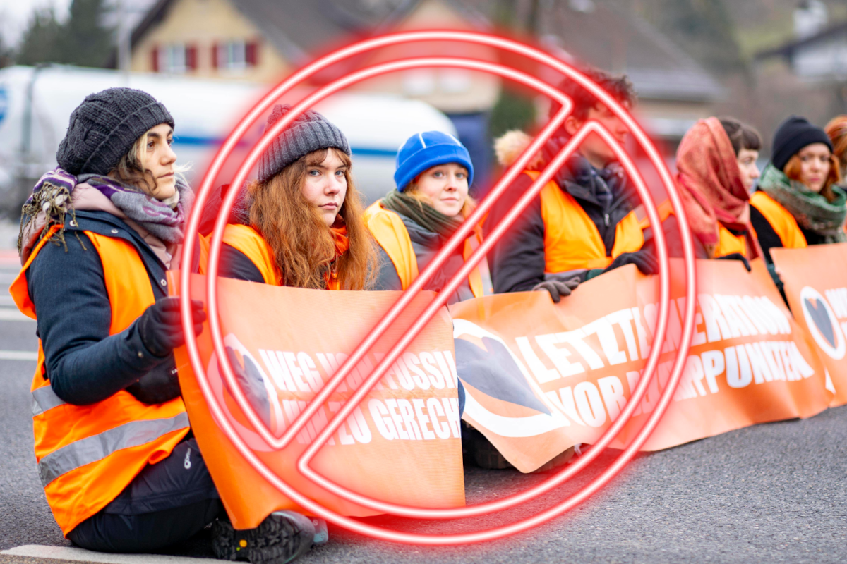 Letzte Generation will keine Straßen mehr blockieren.