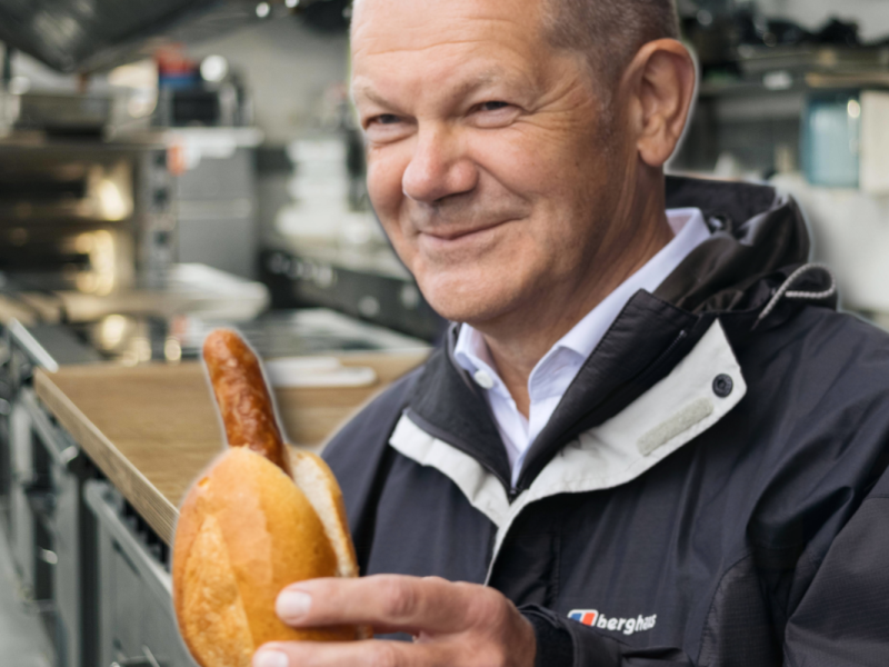Ein neuer Koch für Kanzler Scholz.