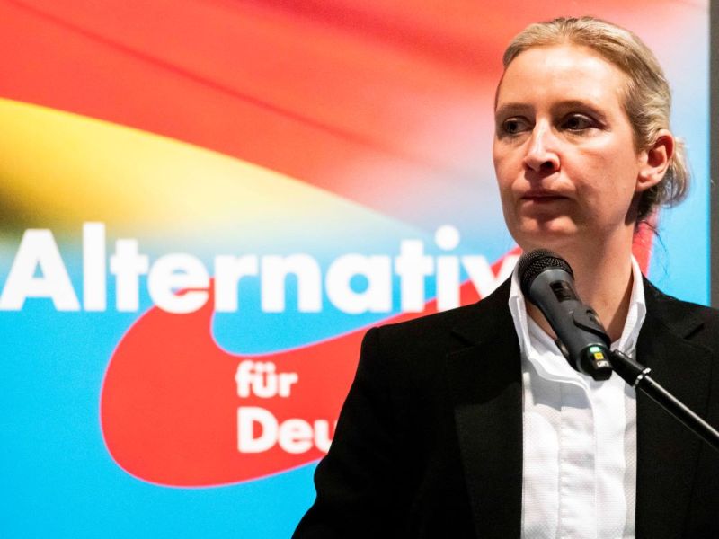 AfD-Chefin könnte durch ihre Schweizer Partnerin ins Taumeln geraten, vermutet eine Schweizer Zeitung.