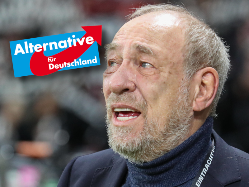 Ex-Eintracht-Boss sieht rot bei der AfD
