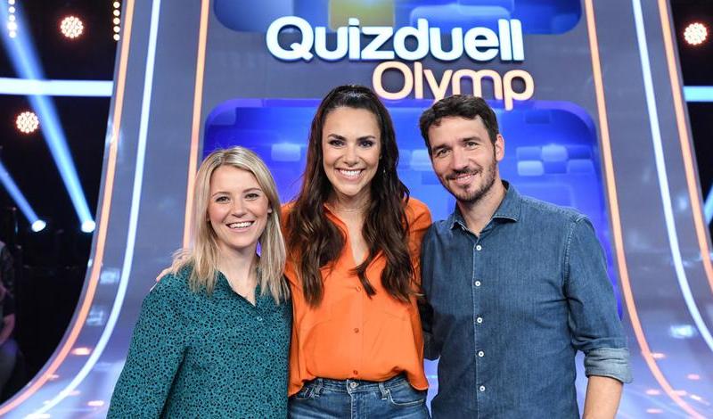 In der ARD-Show „Quizduell Olymp“ bricht das Publikum in lautes Gelächter aus. Warum der Kandidat nach seinem Spruch schnell zurückruderte...