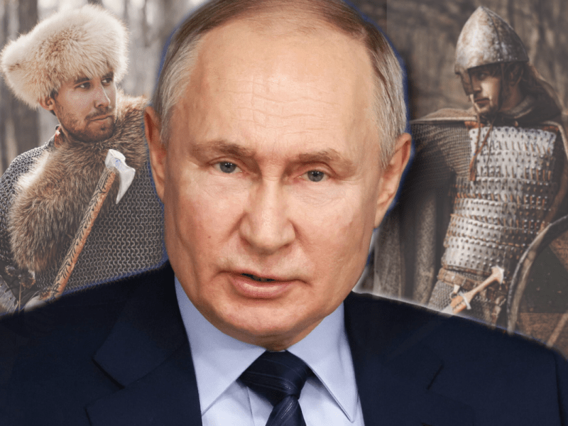 Putin und Kriege in Europa.