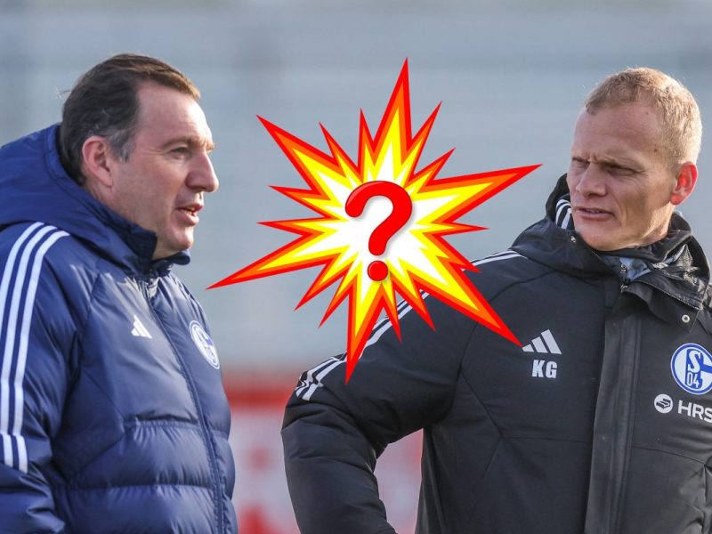Fliegt beim FC Schalke 04 der Trainer raus?
