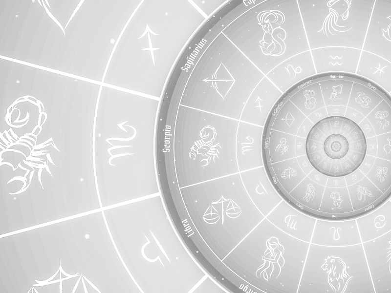 Tierkreiszeichen mit Fokus auf Skorpion.