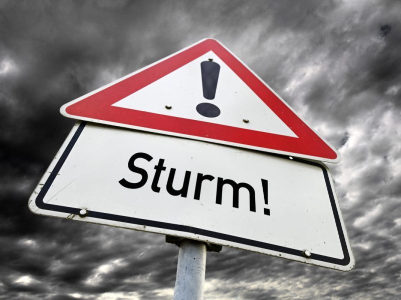 Unwetter NRW Sturm