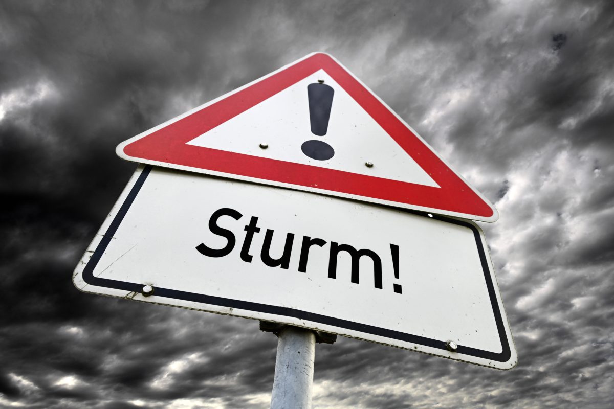 Unwetter NRW Sturm