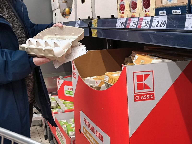 Bei den Eiern fürs Osternest von Kaufland, Penny und Co. müssen einige Dinge beachtet werden.