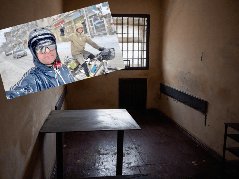 Mann aus NRW fährt mit dem Fahrrad Richtung China und landet in der Ukraine im Gefängnis.