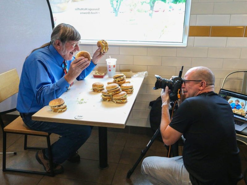 McDonald's-Kunde bezeichnet sich als Big-Mac-König.