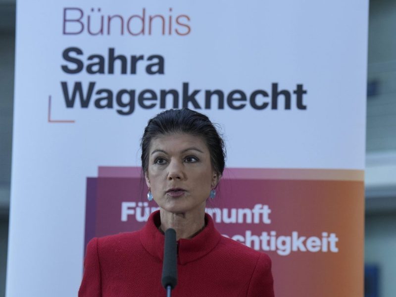 Wagenknecht: BSW-Basis wird unruhig.