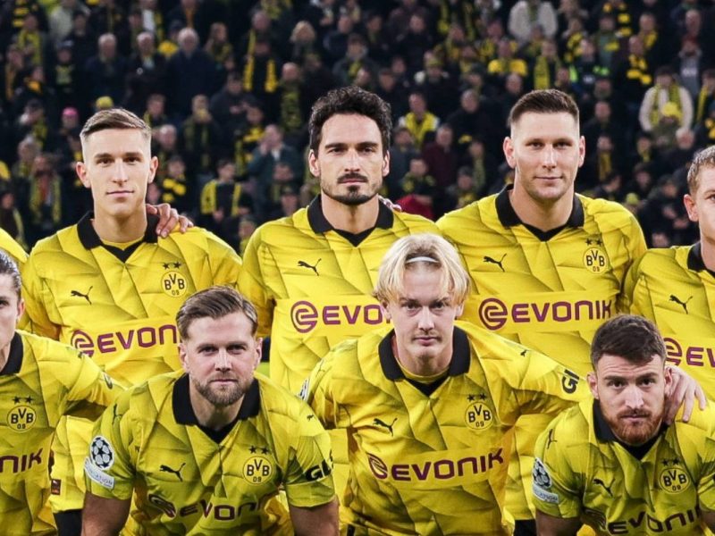 Lange Gesichter bei Borussia Dortmund.