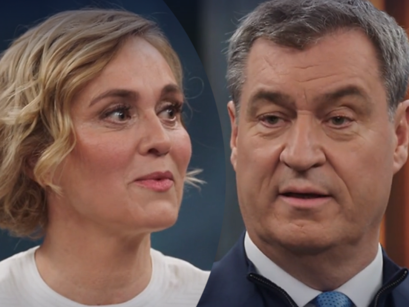 Markus Söder bei Caren Miosga.