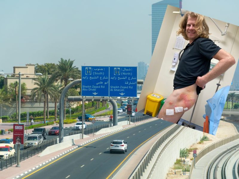 Mann aus NRW fühlt sich nach Unfall in Dubai im Stich gelassen.