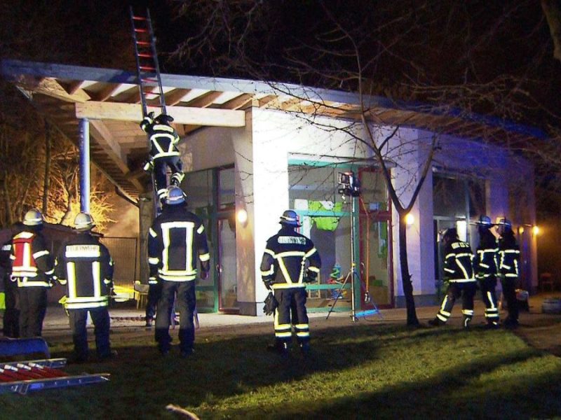 Im Ruhrgebiet ist es zu einem Brand in einer Kita gekommen.