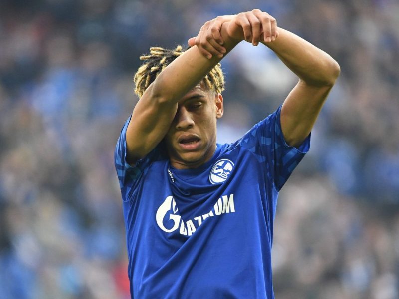 Beim FC Schalke 04 lief es für Jean-Clair Todibo nicht so wirklich.
