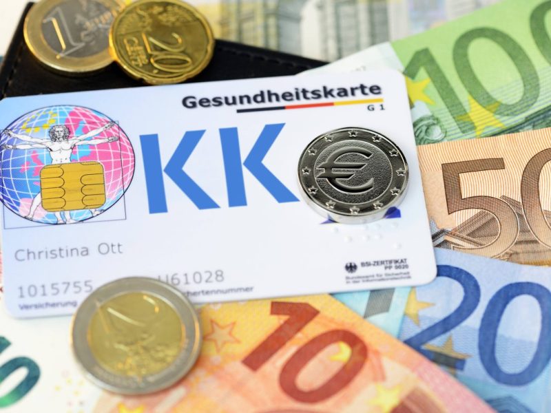 AOK, Barmer, Techniker, BKK, DAK: Anstieg der Beiträge ab Januar 2025.