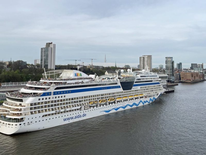 Kreuzfahrt-Passagiere werden diese Veränderung in dem deutschen Hafen sofort bemerken.