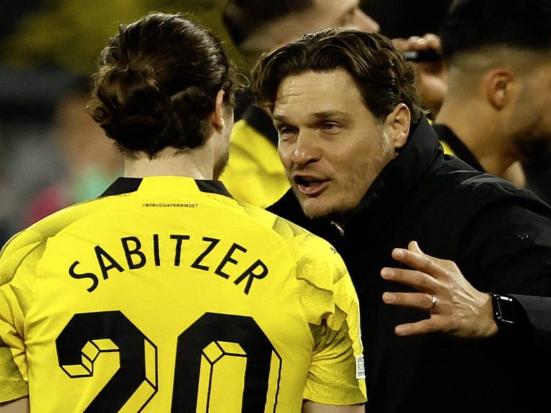 Bei Borussia Dortmund vertraute Edin Terzic zuletzt immer Marcel Sabitzer.