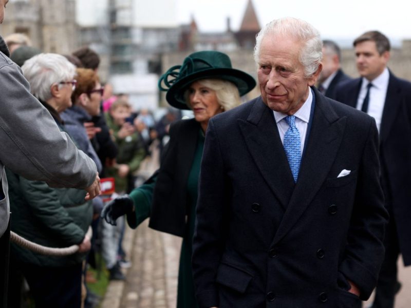 König Charles Ostern