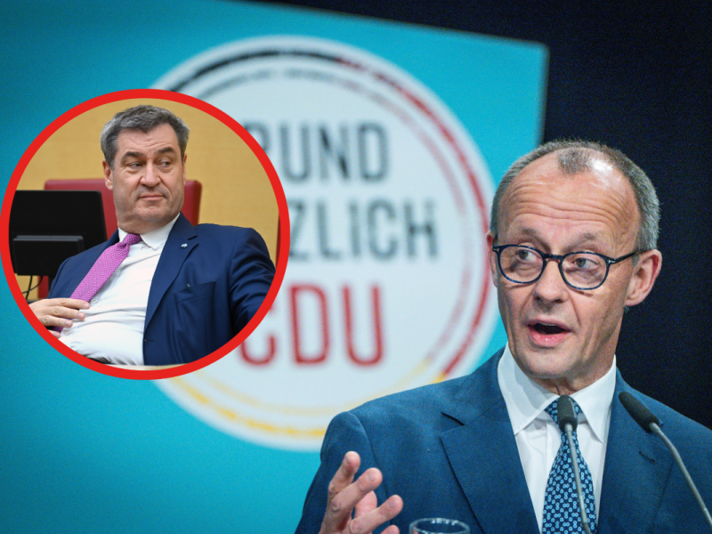Friedrich Merz und Markus Söder