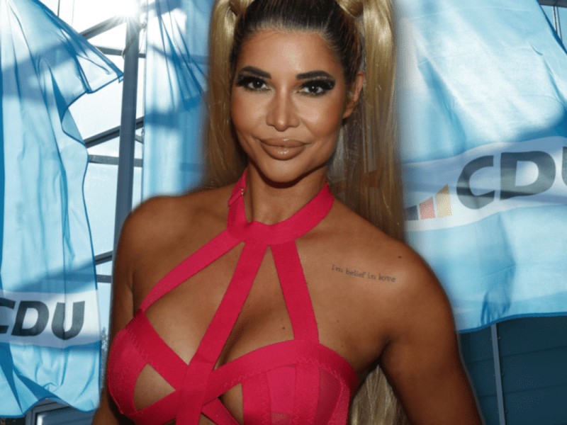 Neu-CDU-Mitglied Micaela Schäfer.