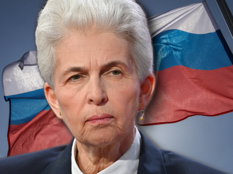 Strack-Zimmermann bei Caren Miosga (ARD).