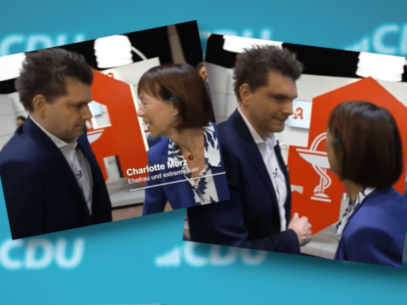 Vorfall auf CDU-Parteitag mit Merz-Ehefrau.