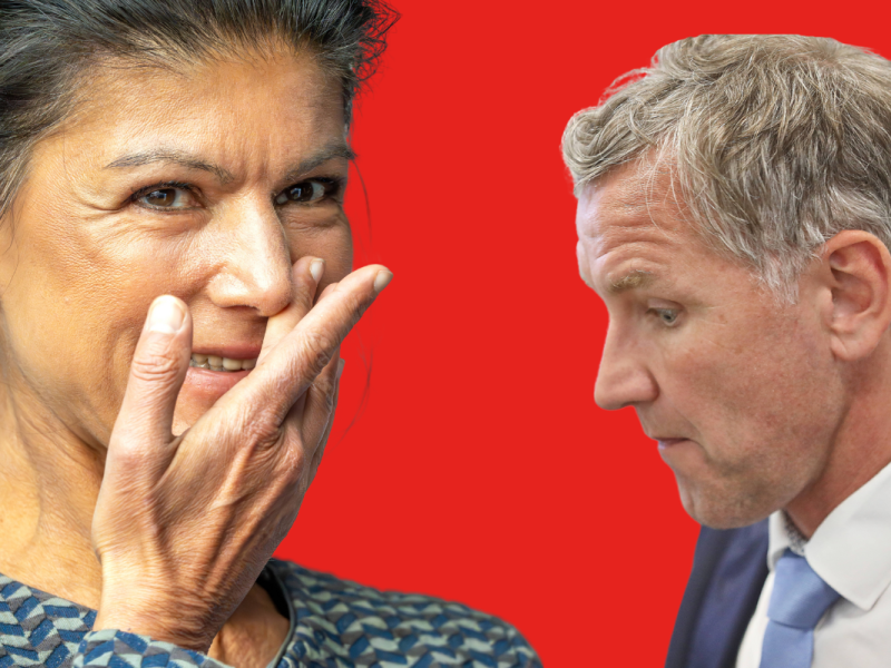 Die Kommunalwahl in Thüringen hat gezeigt – das BSW ist gekommen, um zu bleiben. Doch eine Frage bleibt offen: Nimmt Sahra Wagenknecht mit ihrem BSW jetzt Björn Höckes AfD die Stimmen ab?
