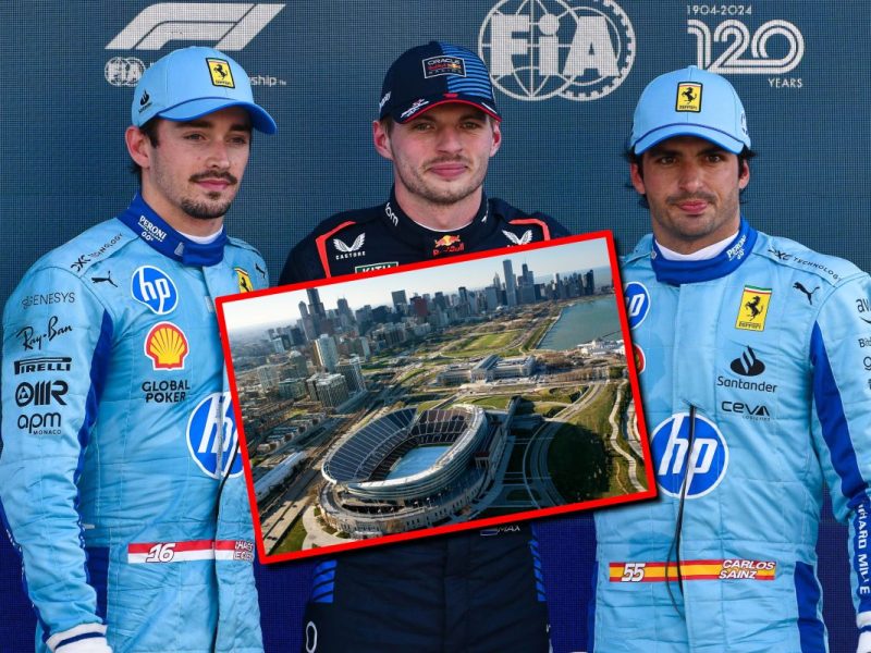 Formel 1: Fahren Charles Lecerc, Max Verstappen und Carlos Sainz bald in Chicago?